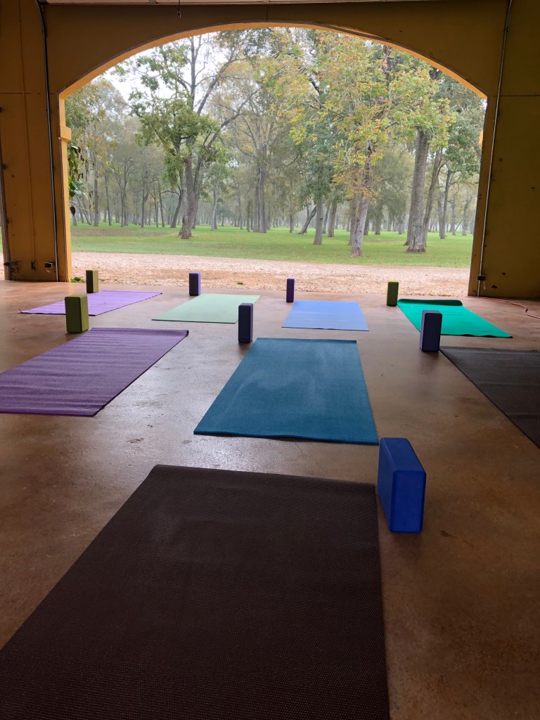 Elm Flats Ranch Yoga Caregivers Wellness Retreat Alzeimer's Houston, TX