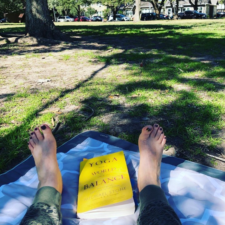 Yoga for a World Out of Balance Michael Stone Justine Fanarof Ethics Meditation Social Action